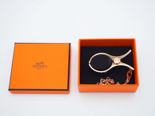 Hermes Filou Glove Clips / Bag Charm/ Key Ring for Birkin / Kelly / Lindy Gold Metal