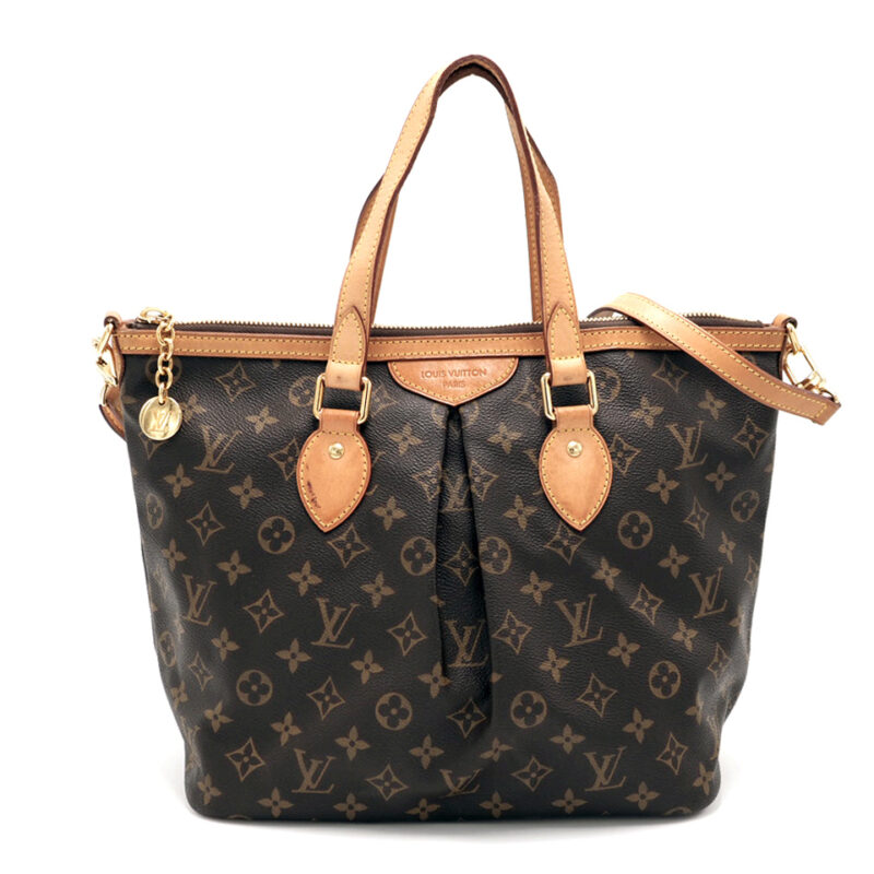 Louis Vuitton M40145 Monogram Canvas Palermo PM with Strap (VI2161)