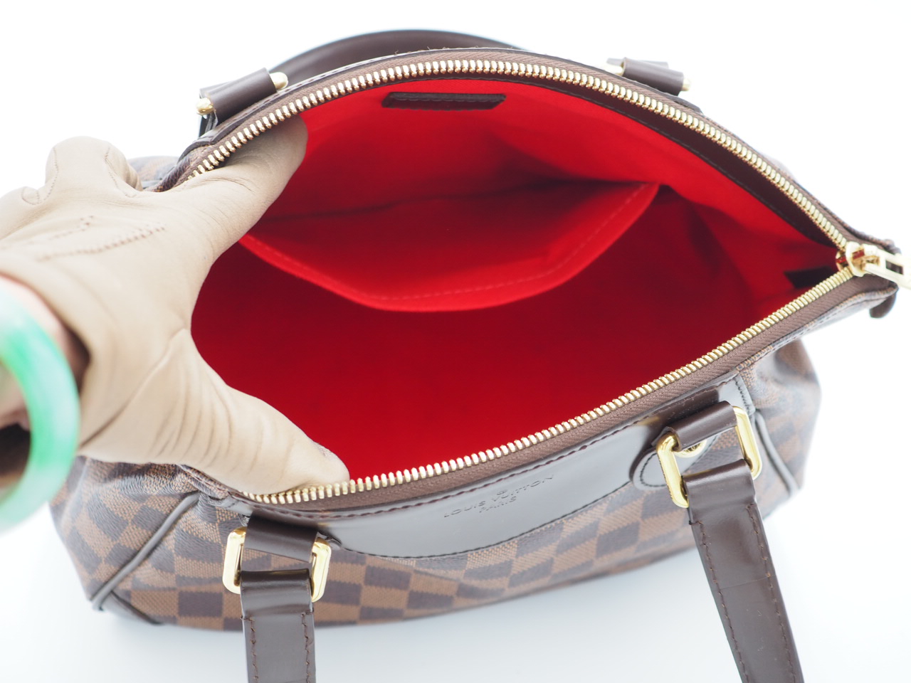 Louis Vuitton N41117 Damier Ebene Verona PM Shoulder Bag (DU4110) - Image 6