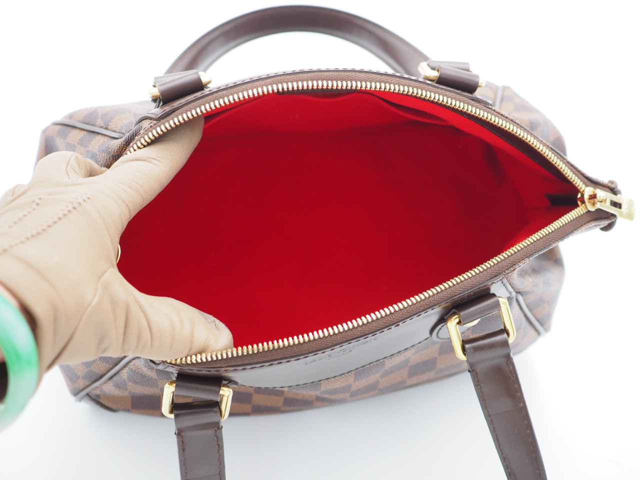 Louis Vuitton N41117 Damier Ebene Verona PM Shoulder Bag (DU4110) - Image 7