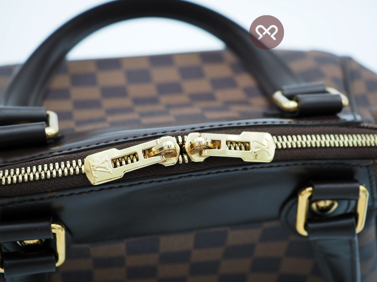 Louis Vuitton N41117 Damier Ebene Verona PM Shoulder Bag (DU4110) - Image 10