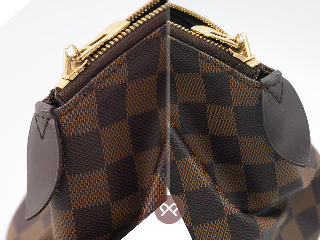 Louis Vuitton N41117 Damier Ebene Verona PM Shoulder Bag (DU4110) - Image 9