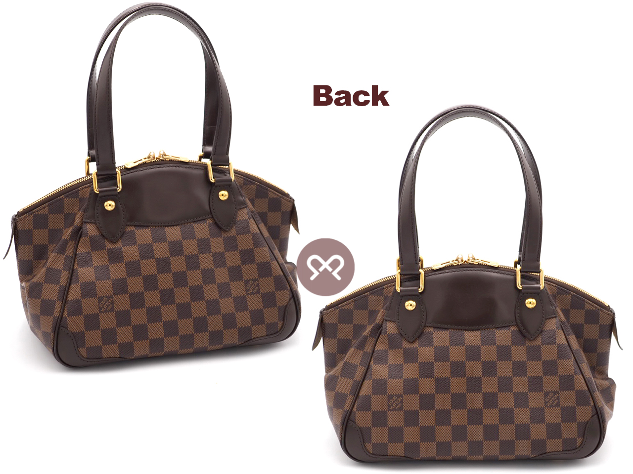 Louis Vuitton N41117 Damier Ebene Verona PM Shoulder Bag (DU4110) - Image 3