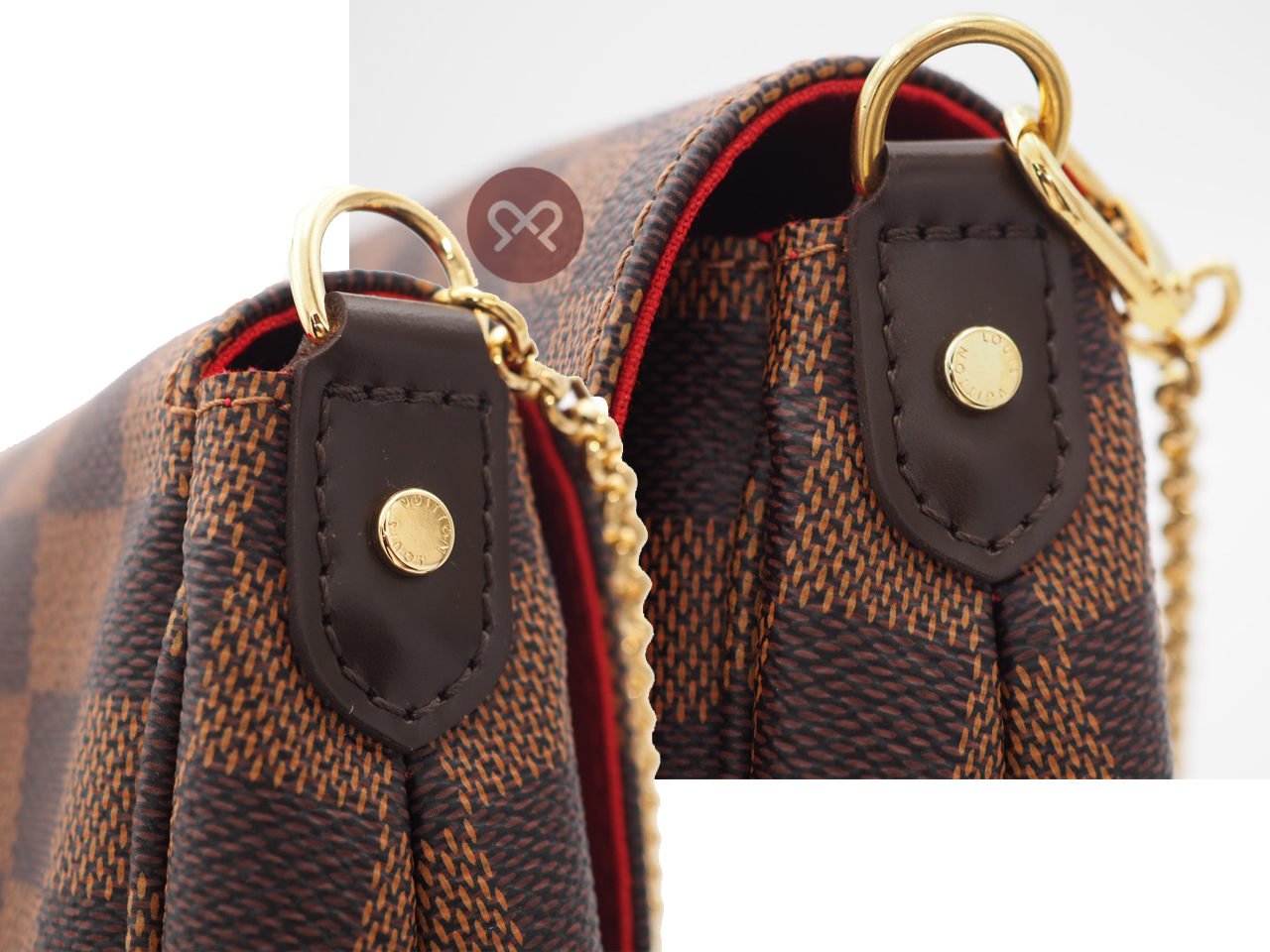 Louis Vuitton N41129 Damier Favourite MM Shoulder bag (DU0165) - NEW - Image 5
