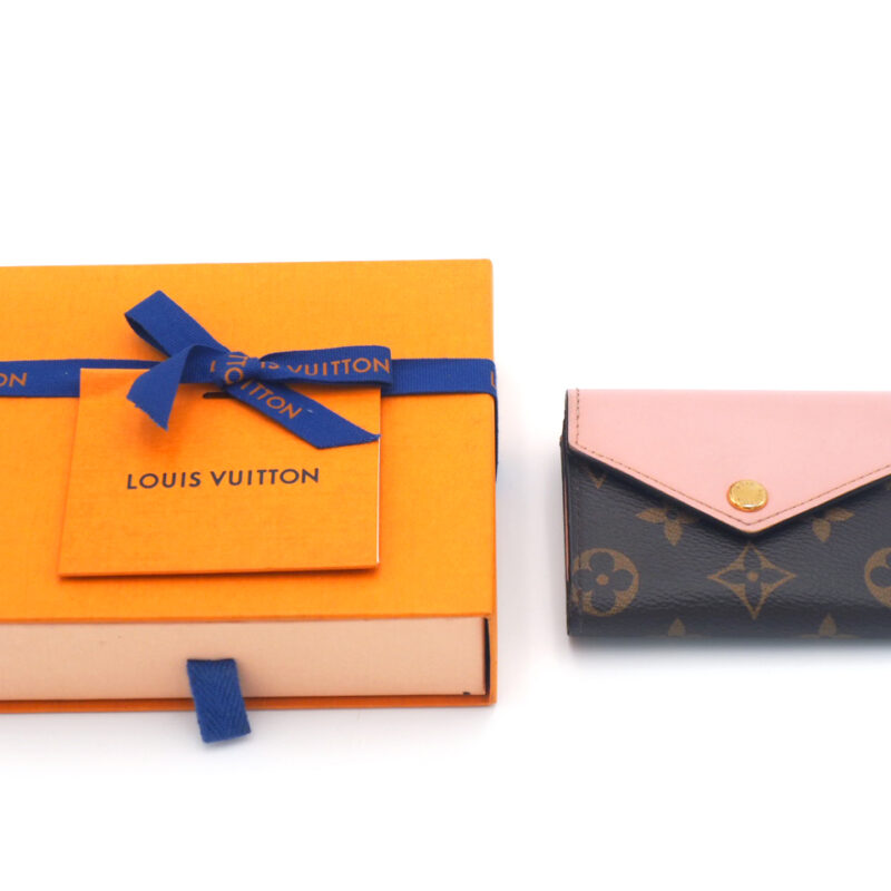 Louis Vuitton M62933 Monogram Rose Balleria Zoe Wallet (MI2128)
