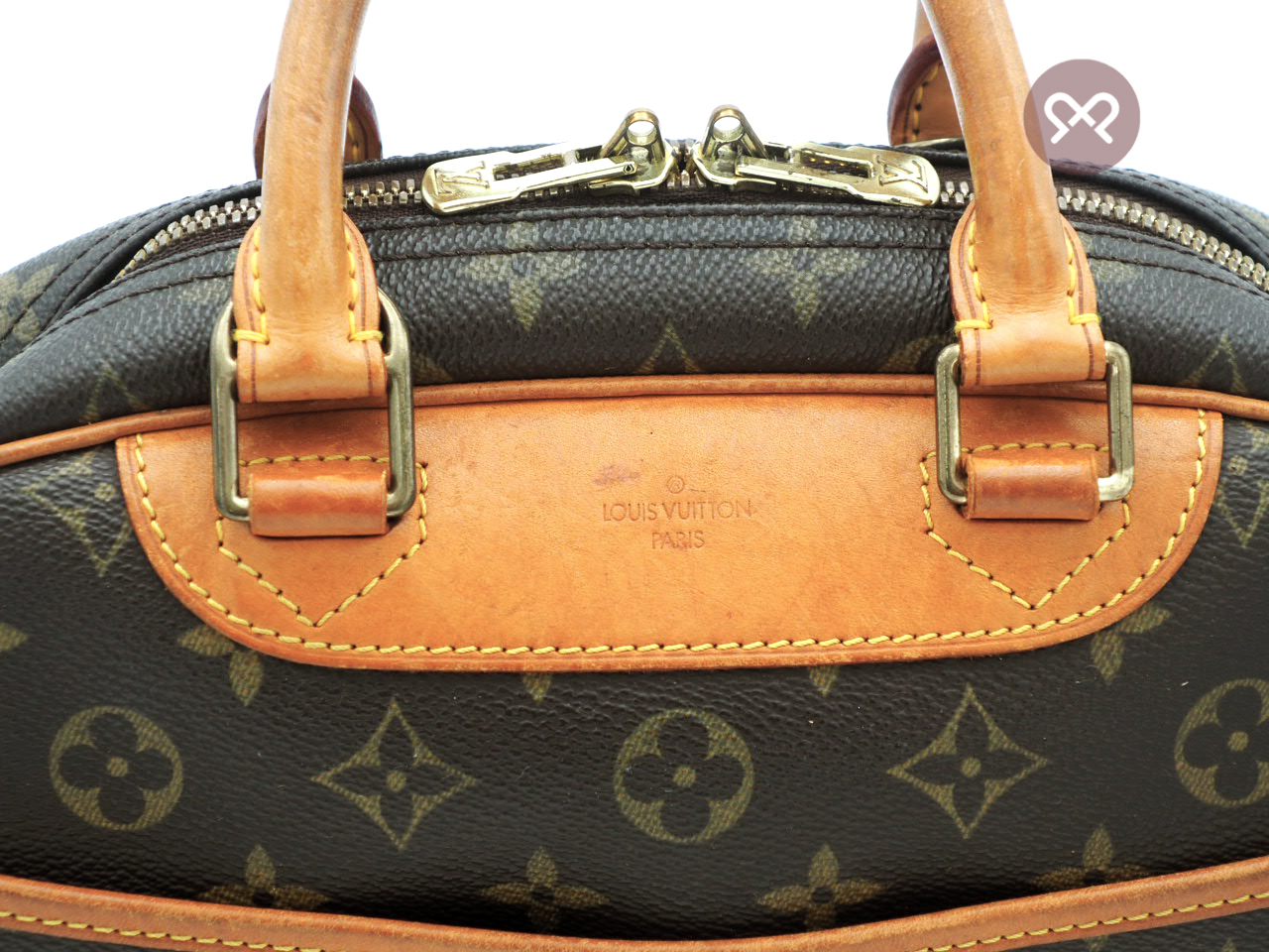 Louis Vuitton M42228 Monogram Canvas Trouville Beauty Case (BA0035) - Image 6