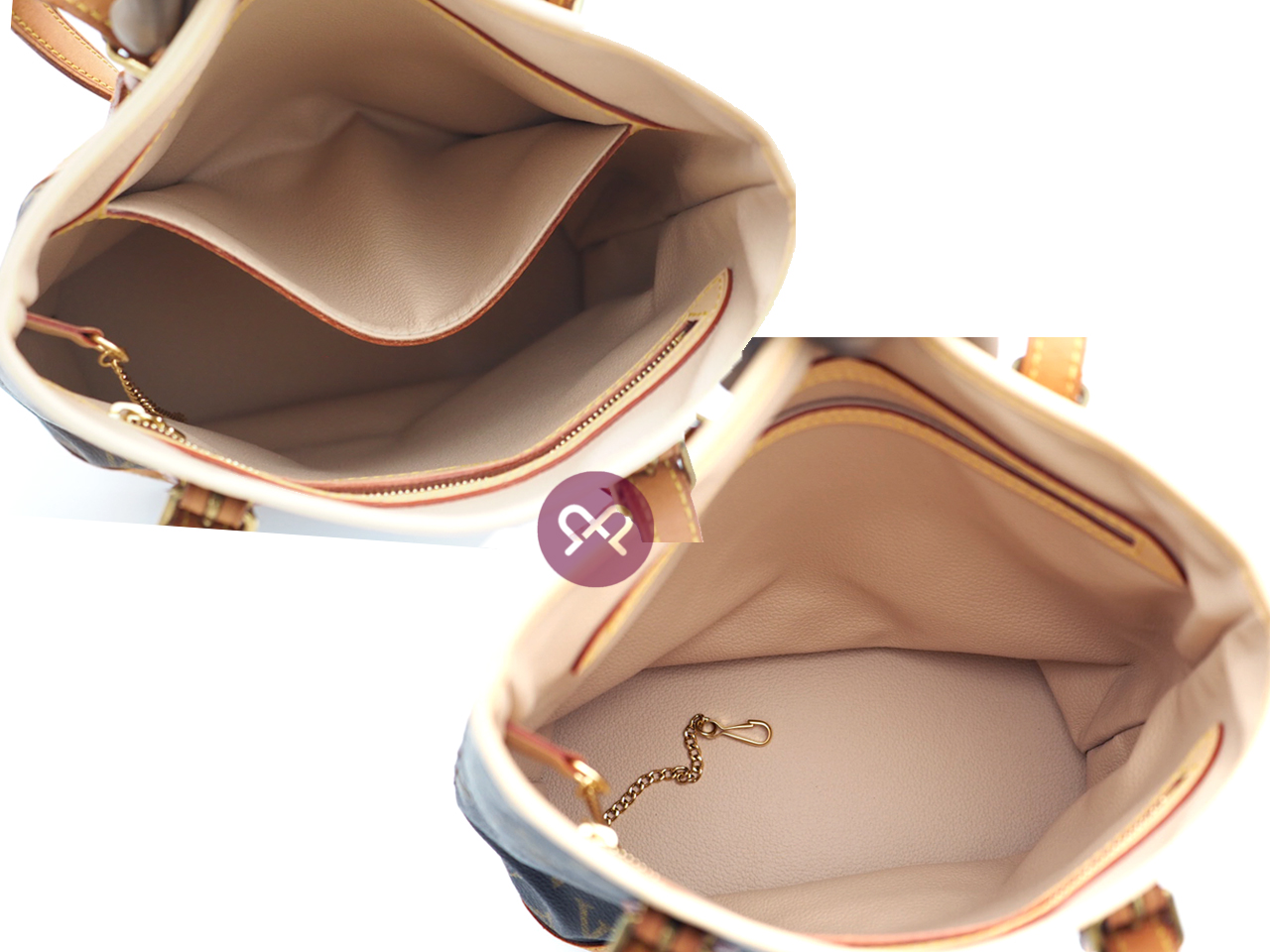 Louis Vuitton M42238 Monogram Bucket w/o Pouch (Repaired)-DK3282 - Image 8