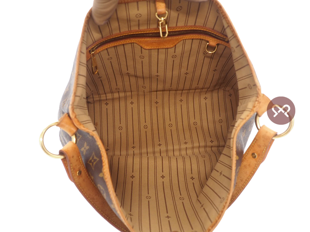 Louis Vuitton M40353 Monogram Canvas Delightful MM Shoulder Bag (FL0151) - Image 11