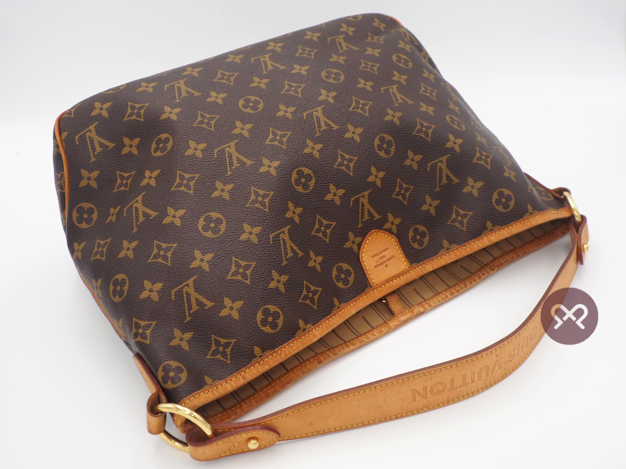 Louis Vuitton M40353 Monogram Canvas Delightful MM Shoulder Bag (FL0151) - Image 6
