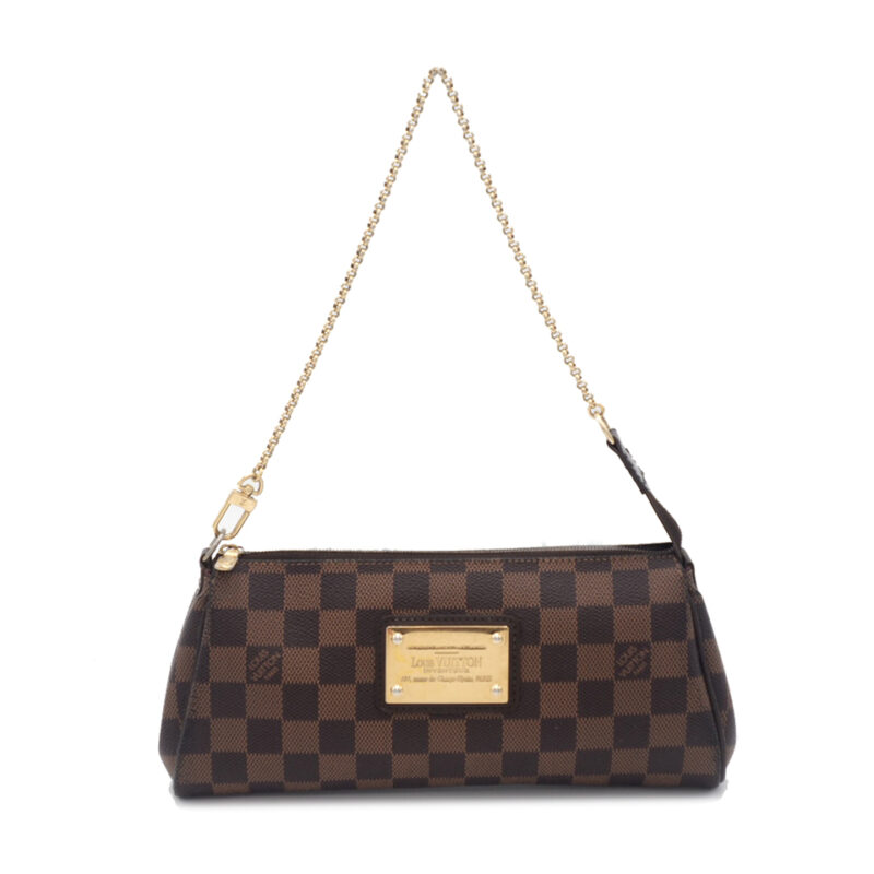 Louis Vuitton N55213 Damier Canvas Eva Clutch without Strap (AA5100)