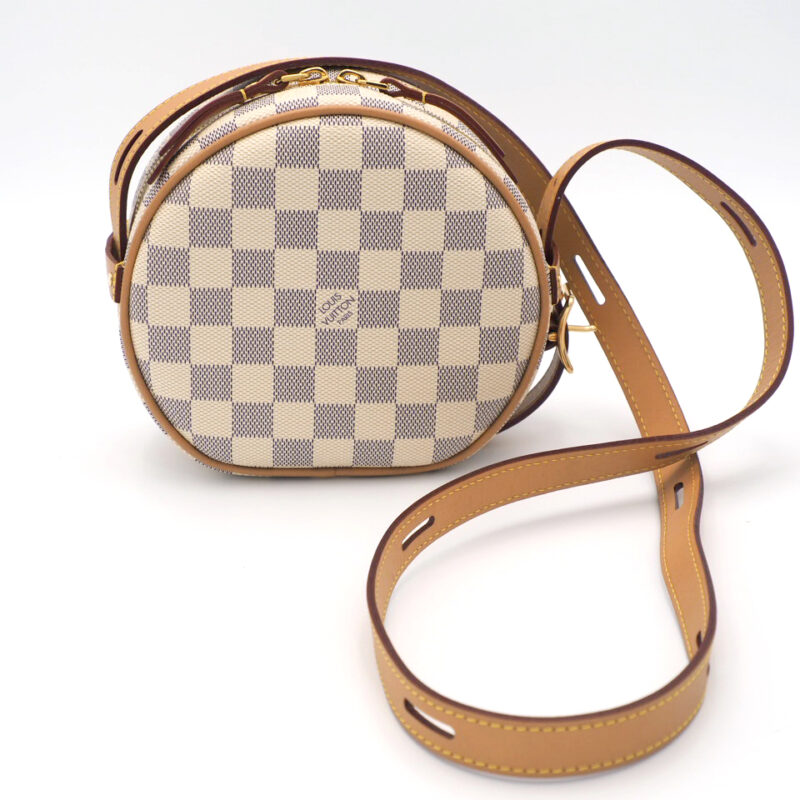 Louis Vuitton N40333 Damier Azur Boite Chapeau Souple PM Shoulder bag (PL0260)