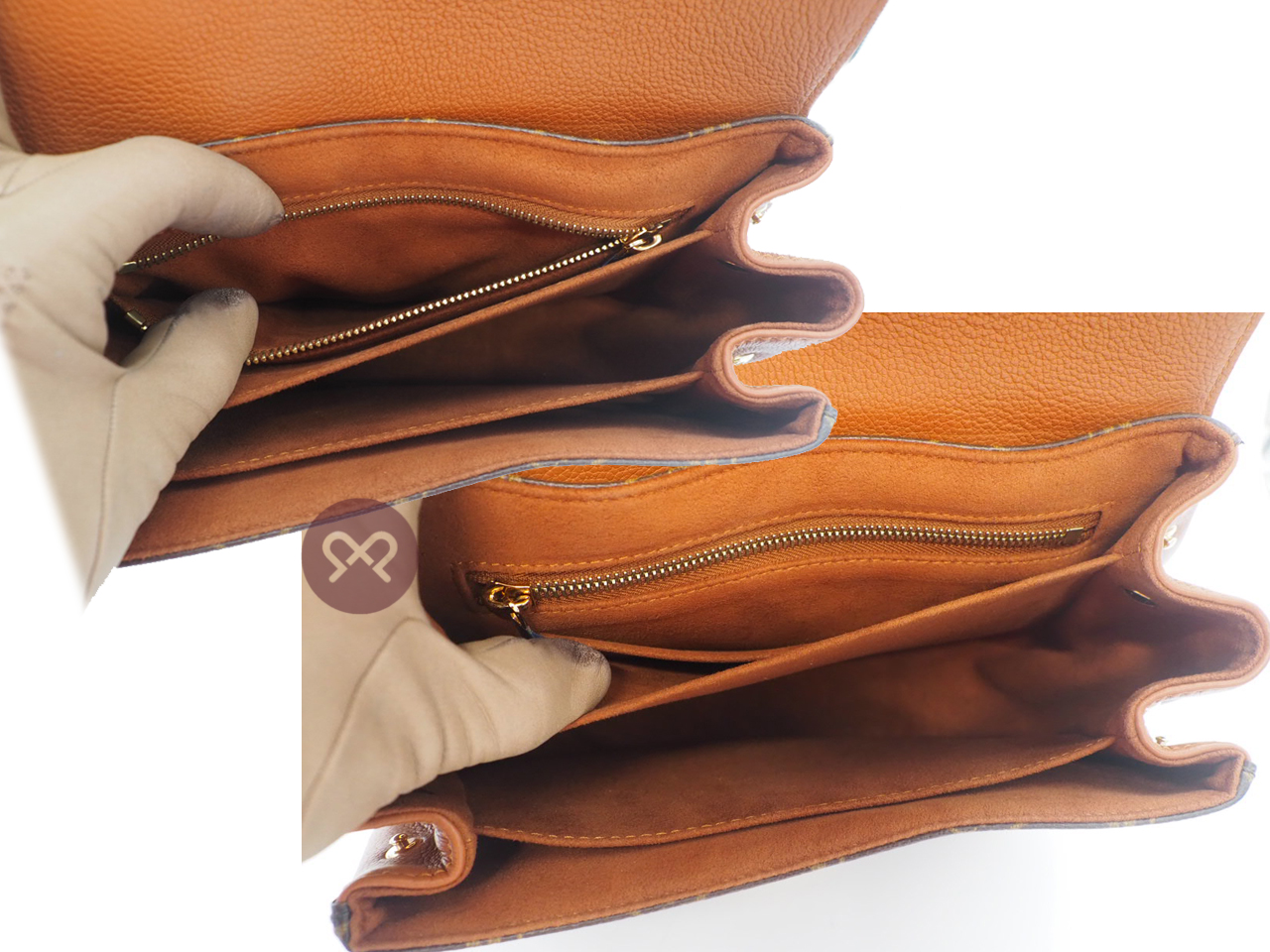 Louis Vuitton M40582 Monogram Canvas Eden MM Camel (AR4102) included shipping + Insurance - Image 11