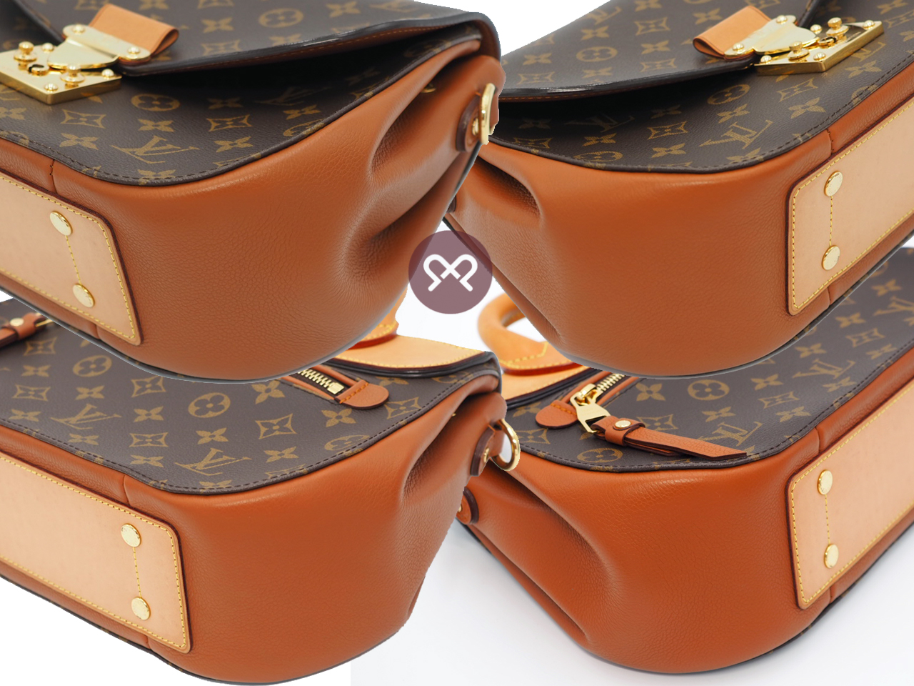 Louis Vuitton M40582 Monogram Canvas Eden MM Camel (AR4102) included shipping + Insurance - Image 9