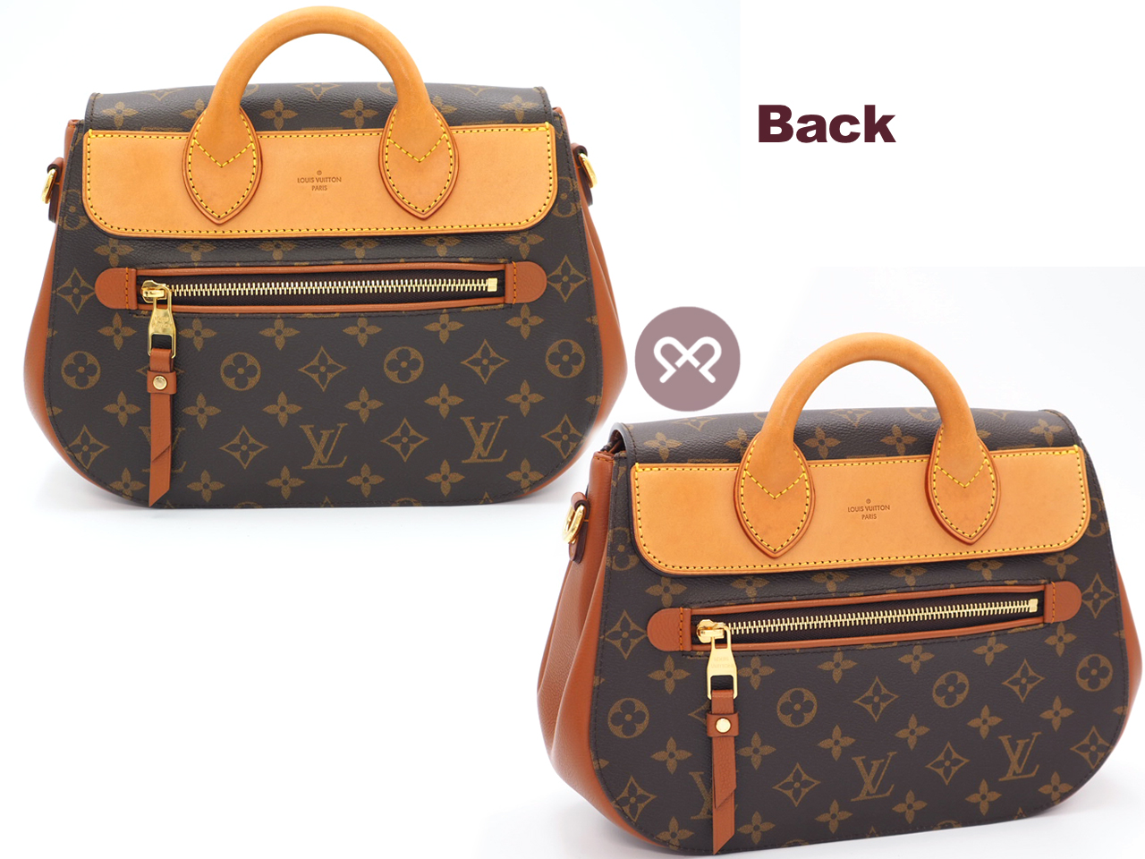 Louis Vuitton M40582 Monogram Canvas Eden MM Camel (AR4102) included shipping + Insurance - Image 4