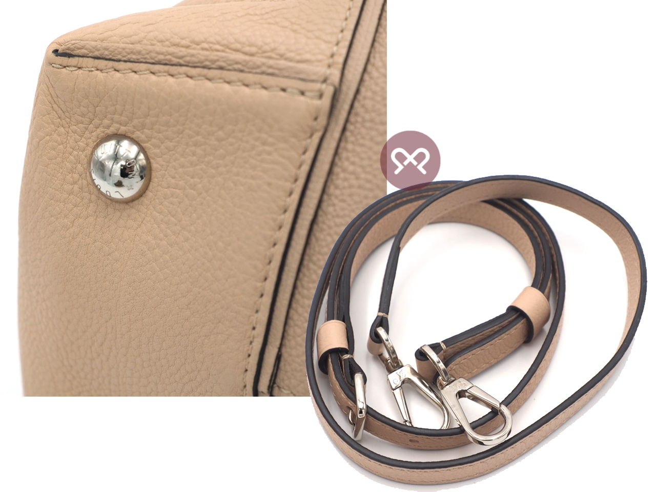 Louis Vuitton N92264 Exotic Python Leather Petale Lockit PM 2-Way Bag (MI2105) - Image 7