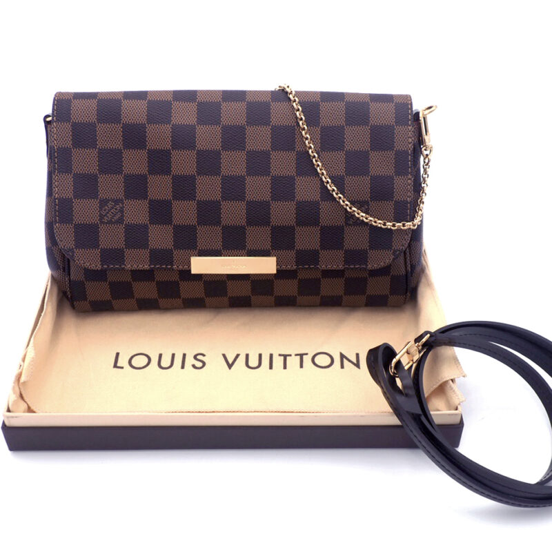Louis Vuitton N41129 Damier Favourite MM Shoulder bag (DU0165) - NEW
