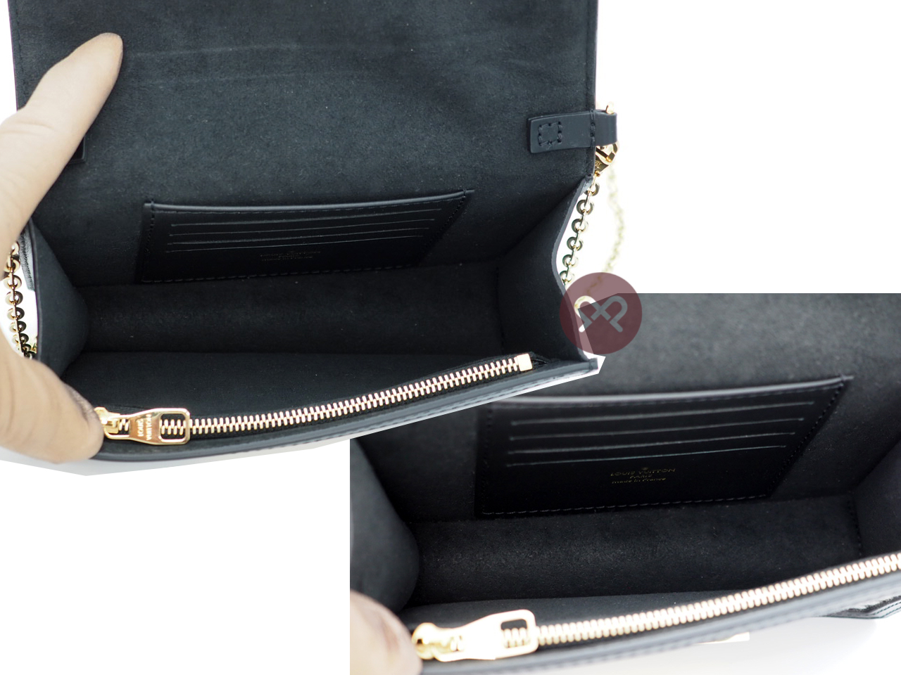 Louis Vuitton M69992 Monogram Textile Since 1854 Dauphine Chain Wallet/ Shoulder/ Crossbody Bag -RFID - Image 10