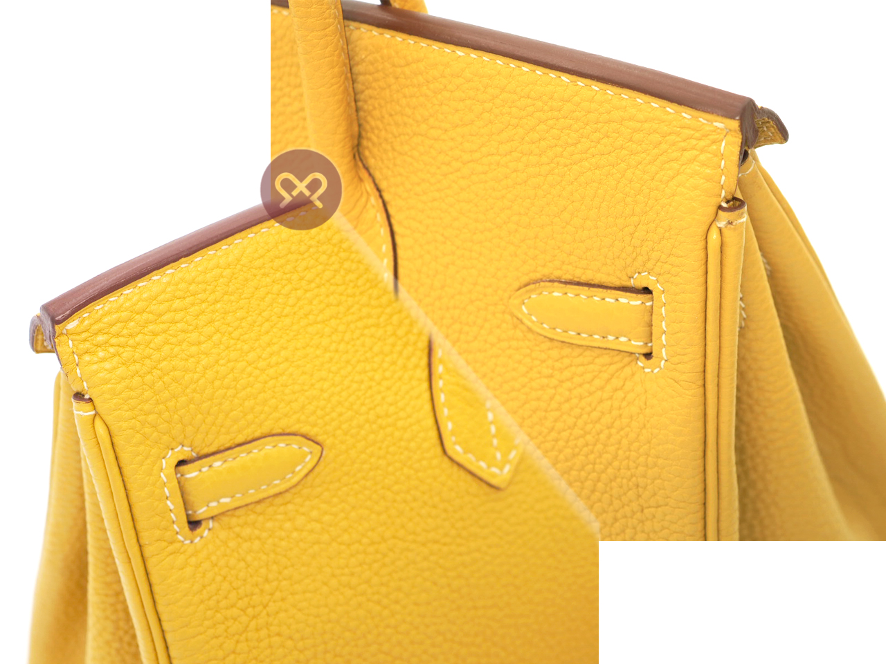 Hermes Birkin 25 Curry Togo Leather L Stamp Gold Hardware - Image 5