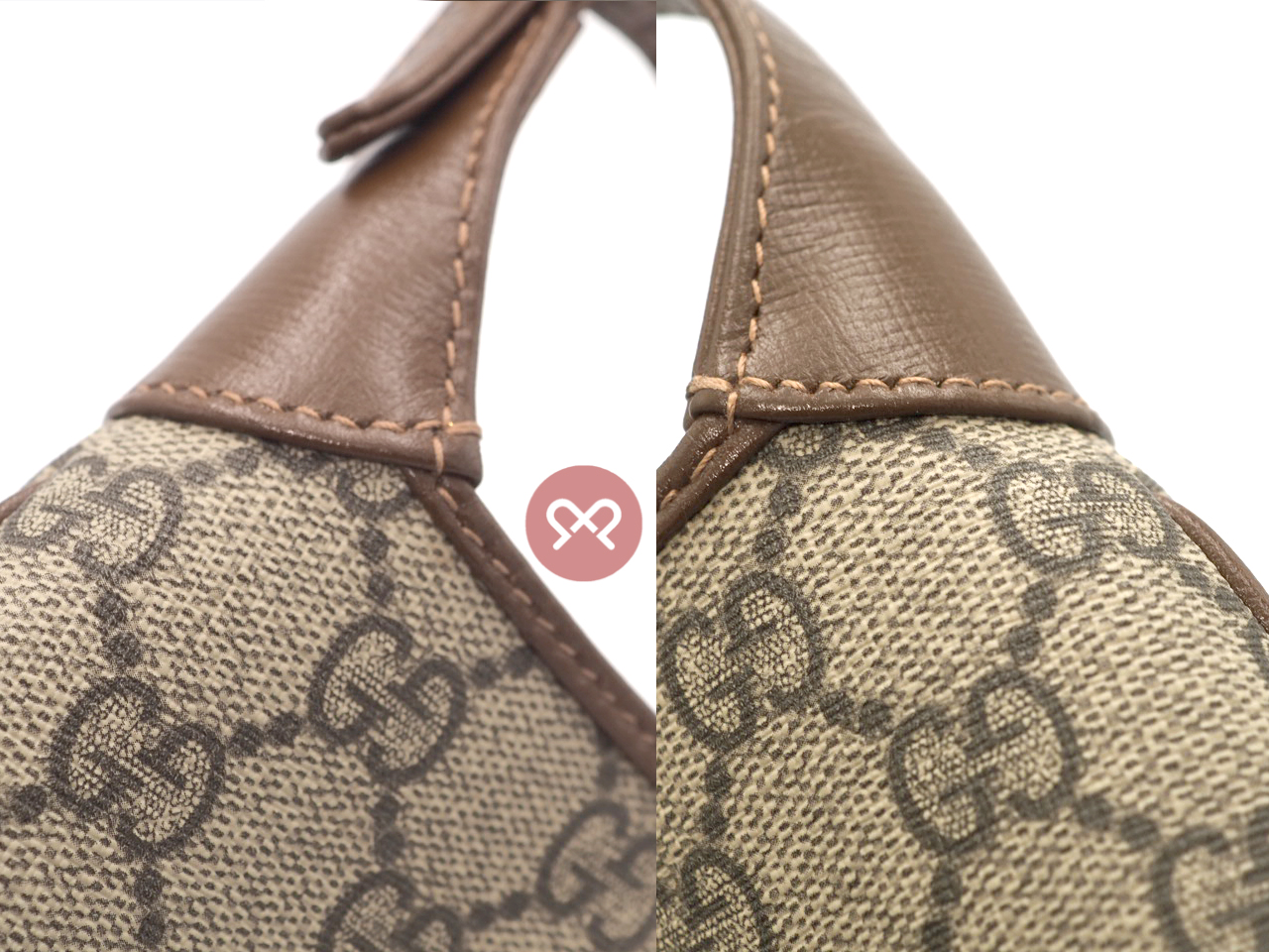 Gucci 637092 Brown Leather GG Jackie 1961 Mini Hobo Shoulder/ Crossbody Bag - Image 9
