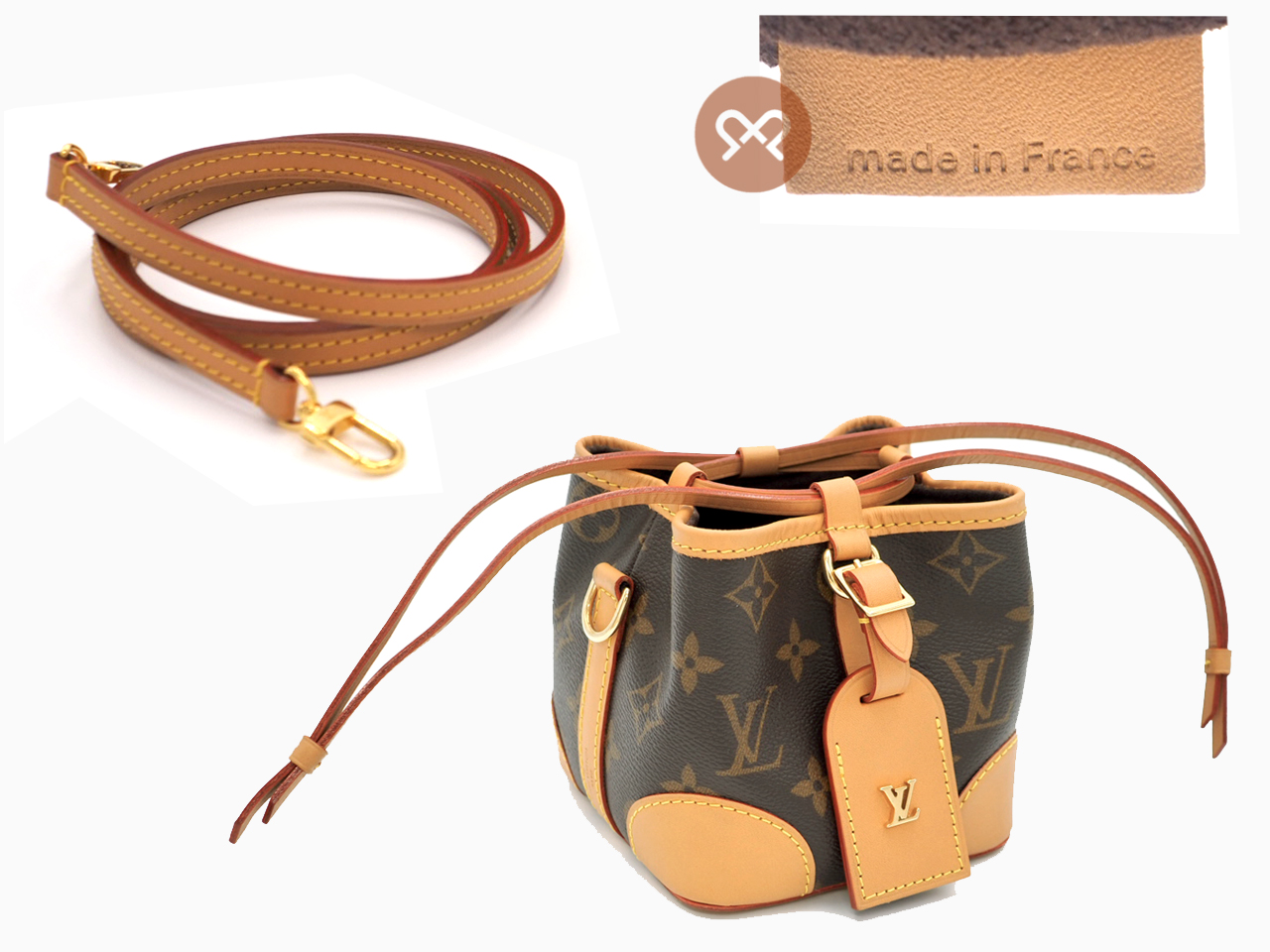 Louis Vuitton M57099 Monogram Canvas Noe Purse Crossbody bag (RFID) - Image 2