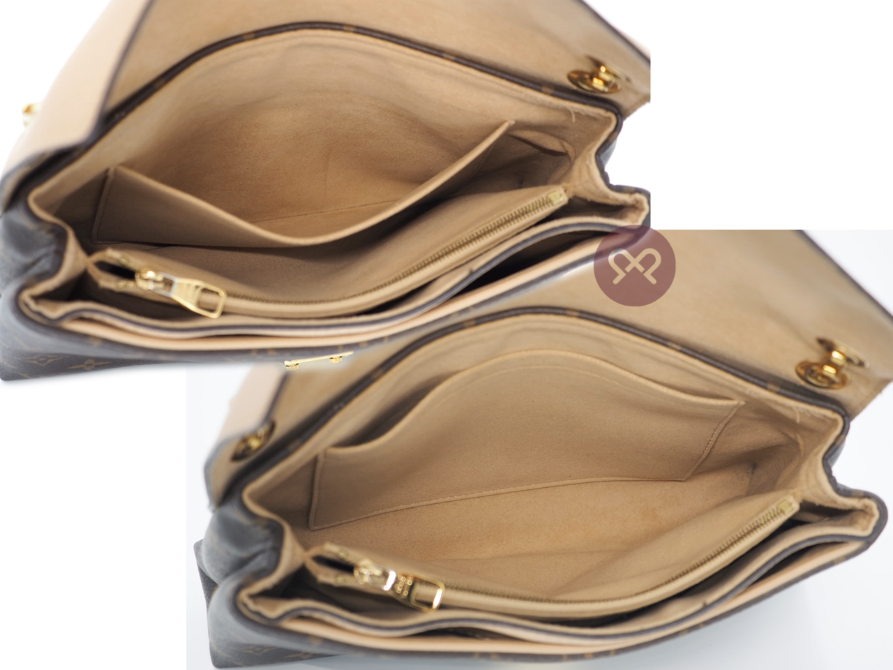 Louis Vuitton M50069 Monogram Canvas/ Dune Pallas Chain Clutch/ Shoulder/ Crossbody Bag (CA0185) - Image 12