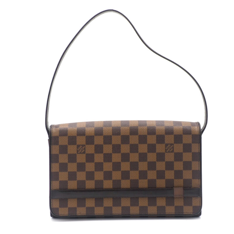 Louis Vuitton N51160 Damier Canvas Tribeca Long Shoulder Bag (TH0042)
