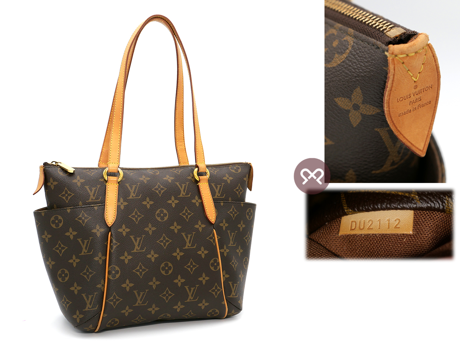 Louis Vuitton M56688 Monogram Totally PM Document / Shopping Bag (DU2112) - Image 2