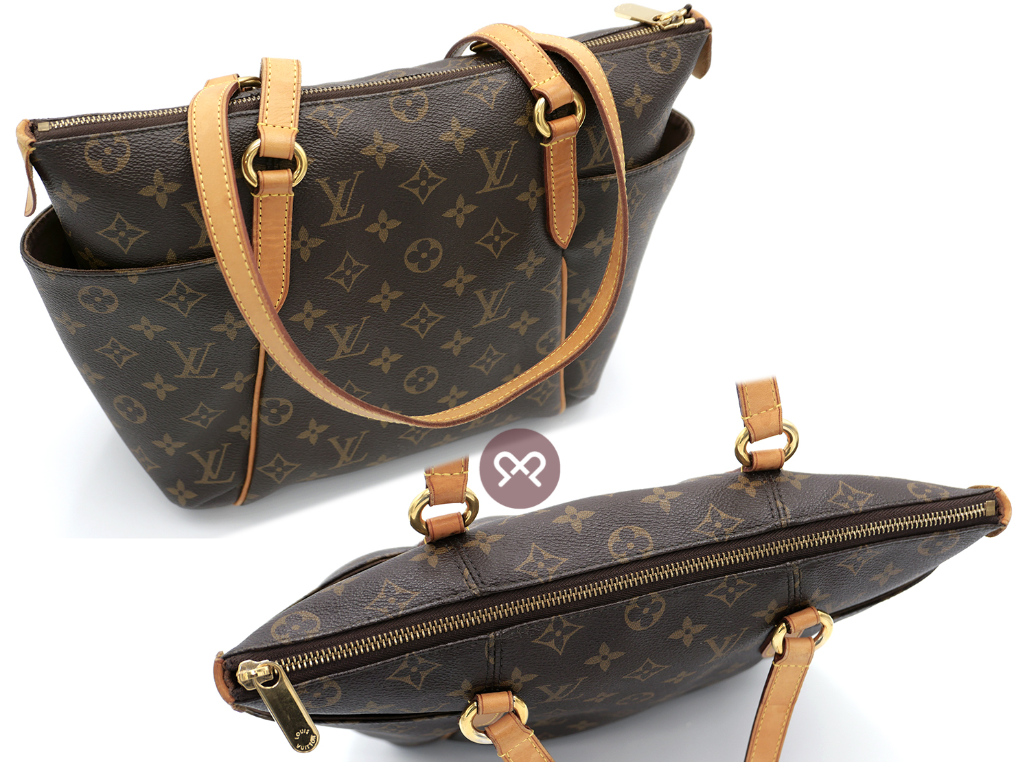 Louis Vuitton M56688 Monogram Totally PM Document / Shopping Bag (DU2112) - Image 5