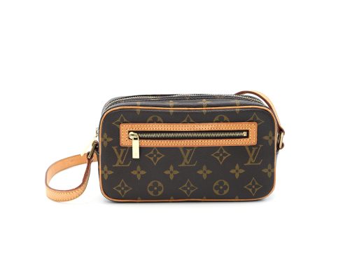 Louis Vuitton M51183 Monogram Canvas Pochette Cite Shoulder Bag (SO0062)