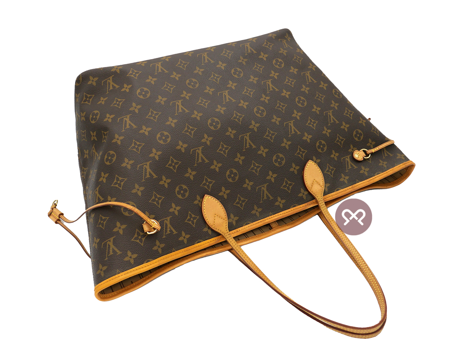 Louis Vuitton M40157 Monogram Canvas Neverfull GM Large Size - Image 5