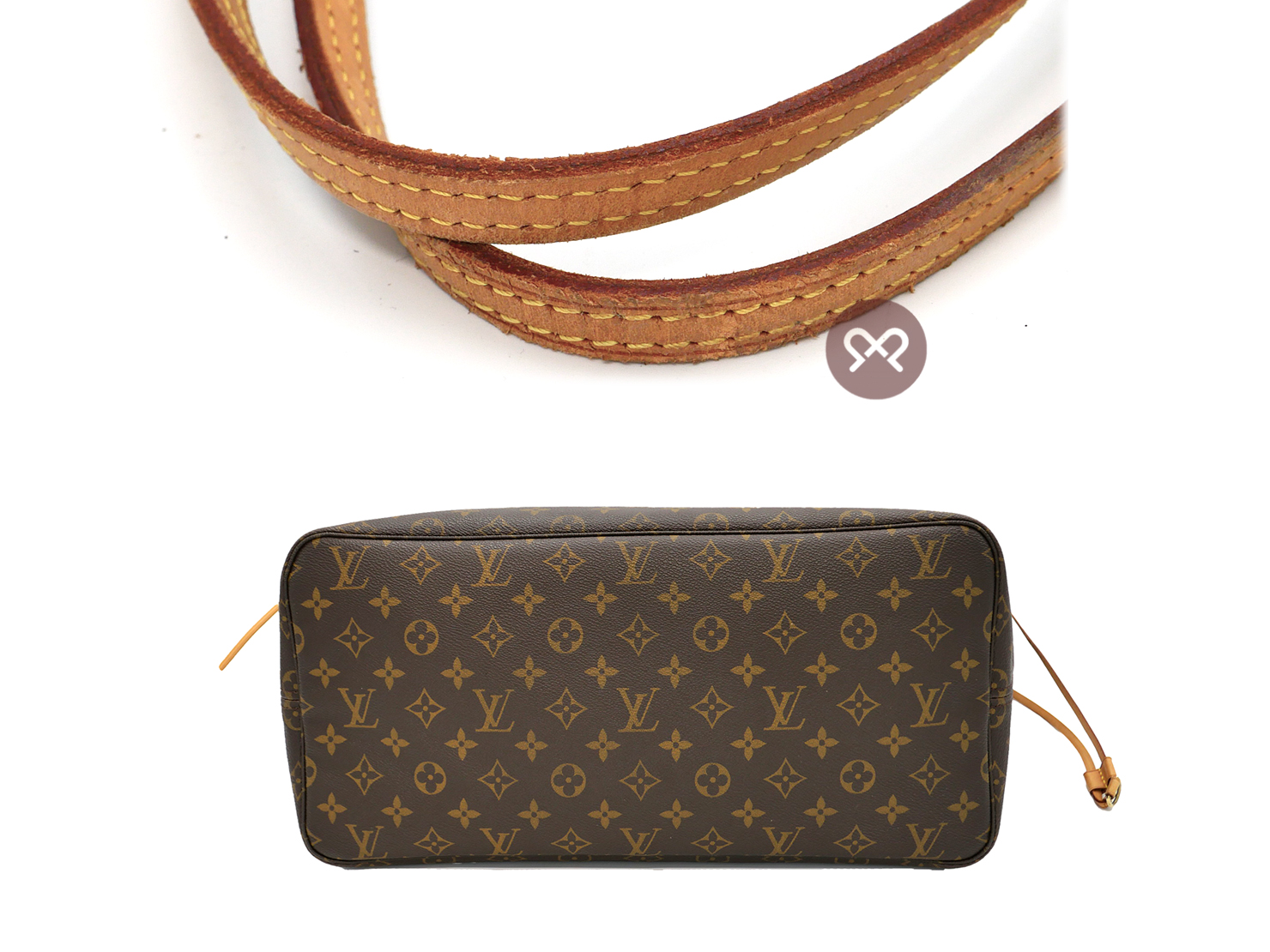 Louis Vuitton M40157 Monogram Canvas Neverfull GM Large Size - Image 6