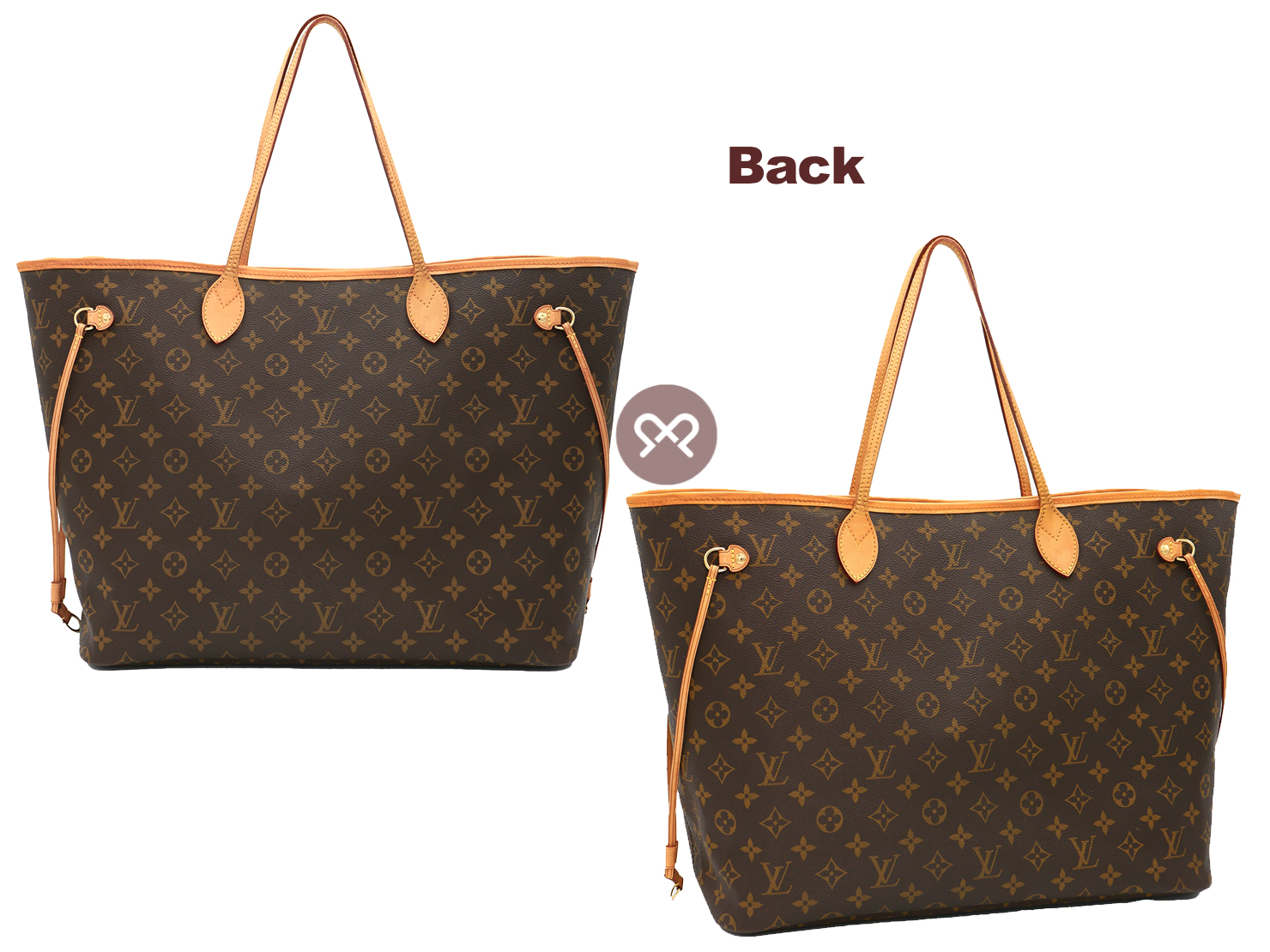 Louis Vuitton M40157 Monogram Canvas Neverfull GM Large Size - Image 3