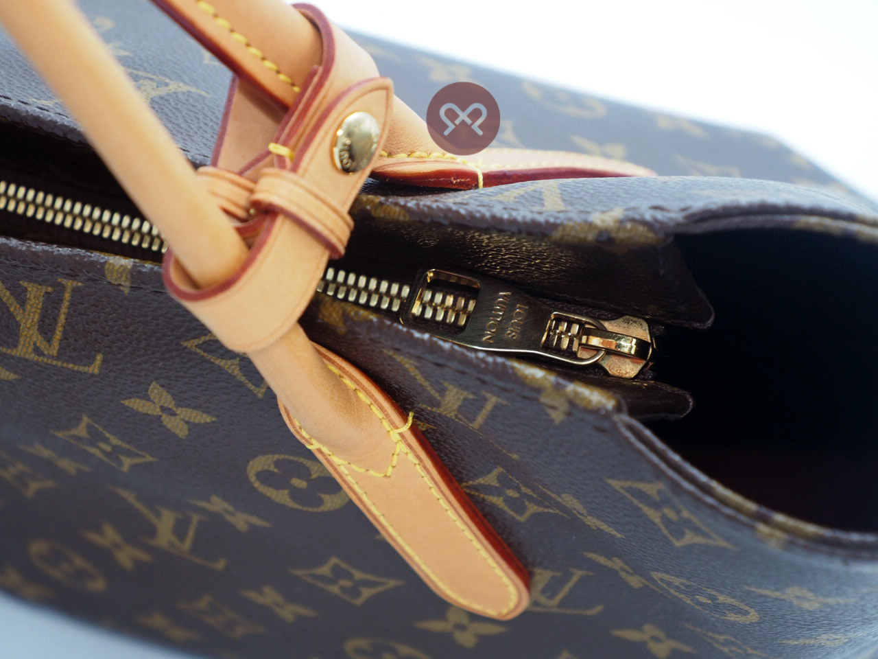 Louis Vuitton M40608 Monogram Canvas Rapsail PM Document/ Shopping Bag (CA0122) - Image 9