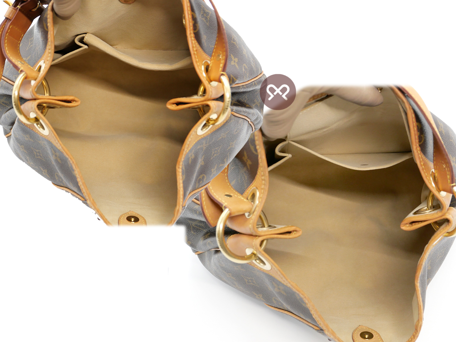 Louis Vuitton M56382 Monogram Canvas Galliera PM Hobo Shoulder Bag (FL5029) - Image 9
