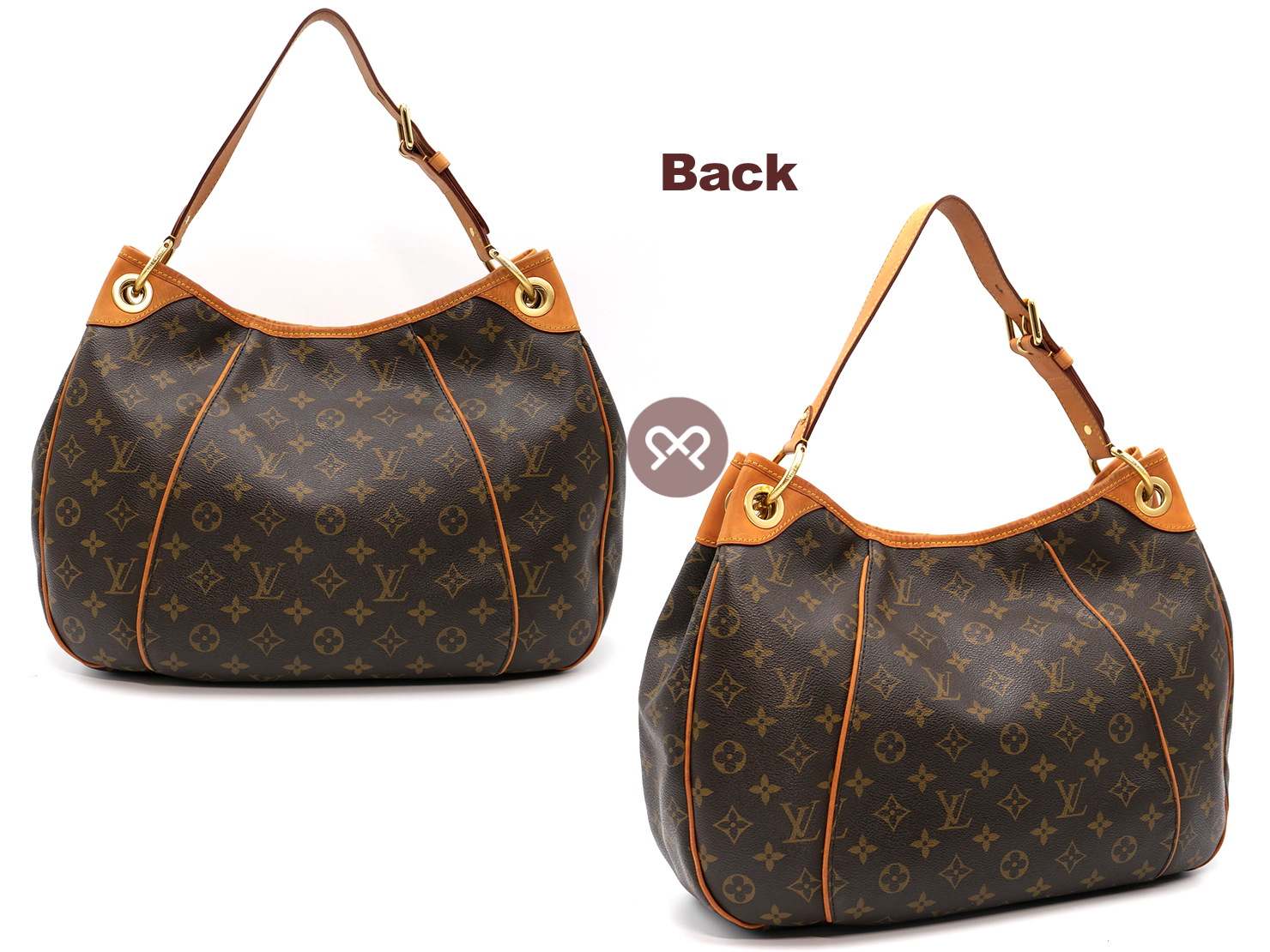 Louis Vuitton M56382 Monogram Canvas Galliera PM Hobo Shoulder Bag (FL5029) - Image 3