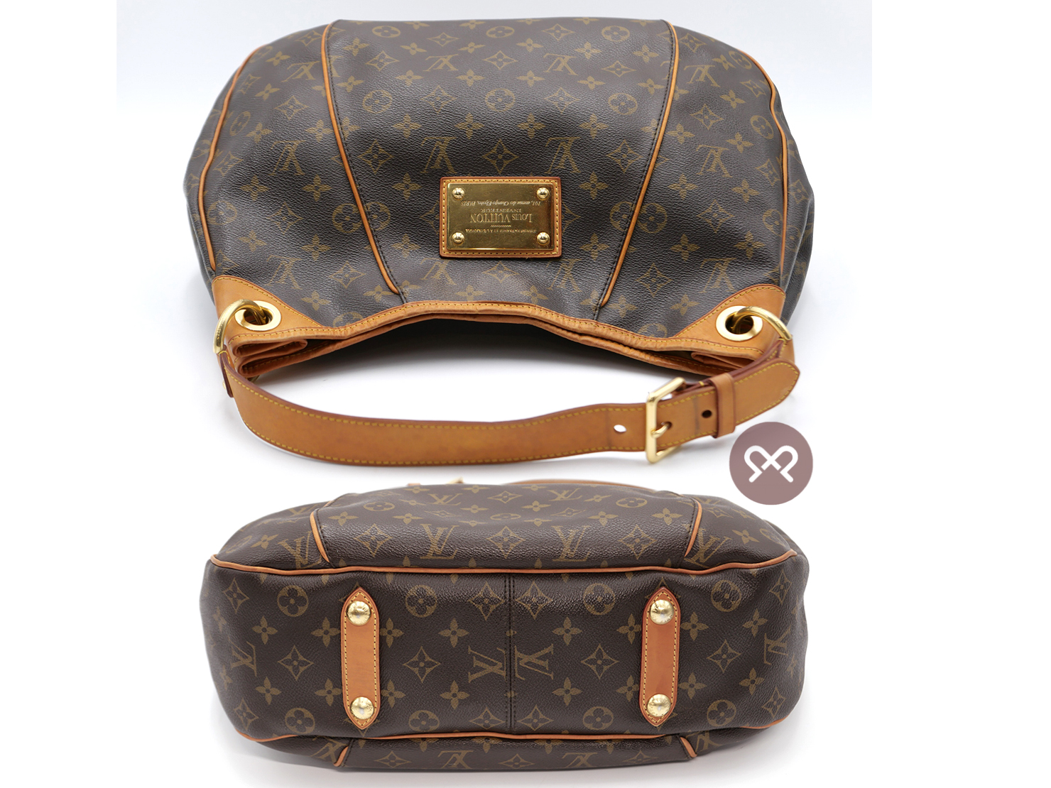 Louis Vuitton M56382 Monogram Canvas Galliera PM Hobo Shoulder Bag (FL5029) - Image 4