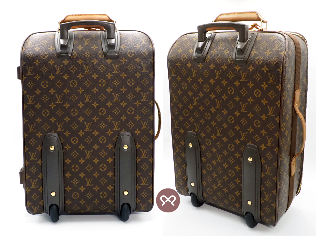 Louis Vuitton M23250 Monogram Canvas Pegase 55cm Cabin Suitcase Trolley Luggage Bag (SP0989) - Image 4