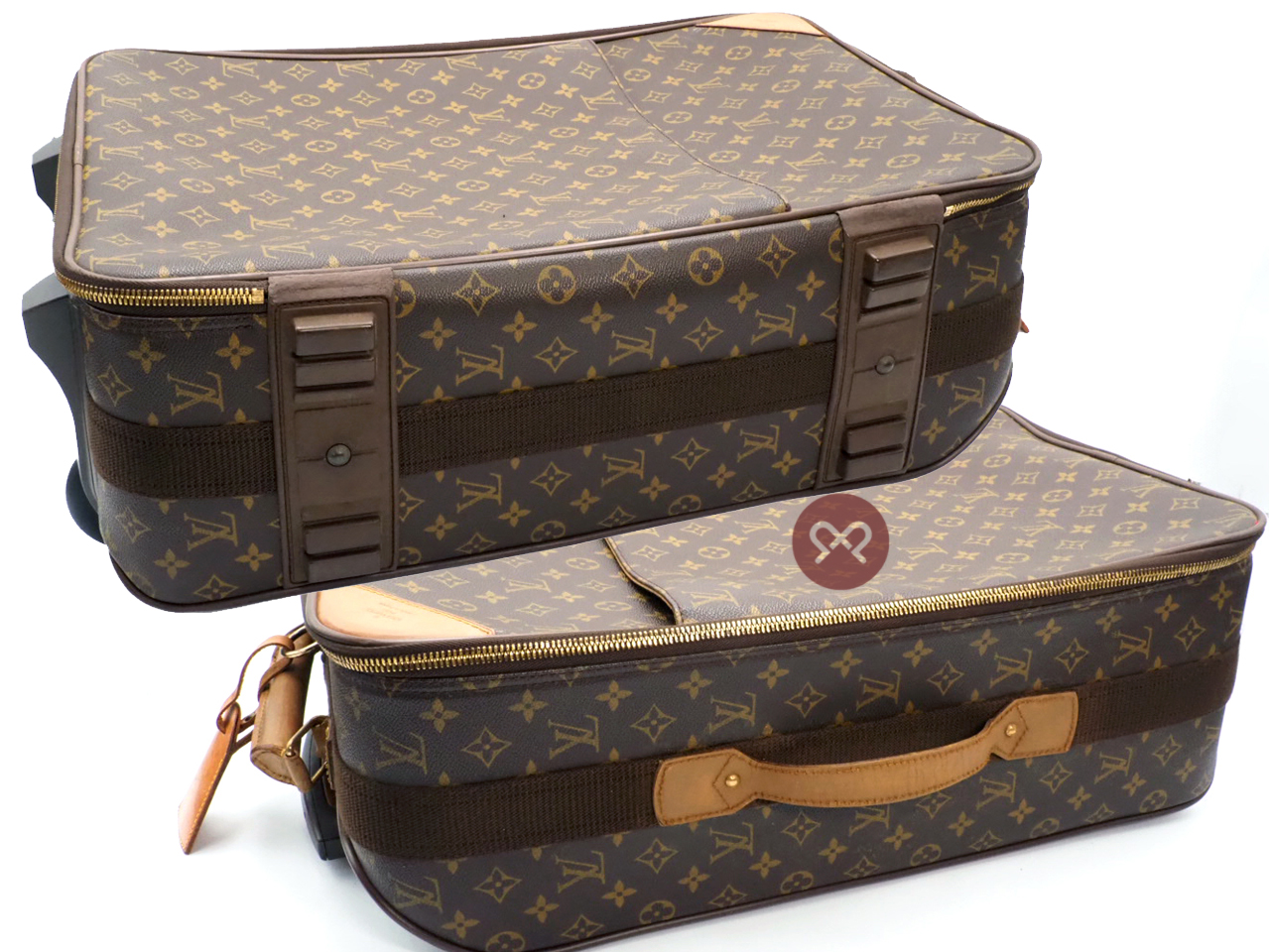 Louis Vuitton M23250 Monogram Canvas Pegase 55cm Cabin Suitcase Trolley Luggage Bag (SP0989) - Image 5