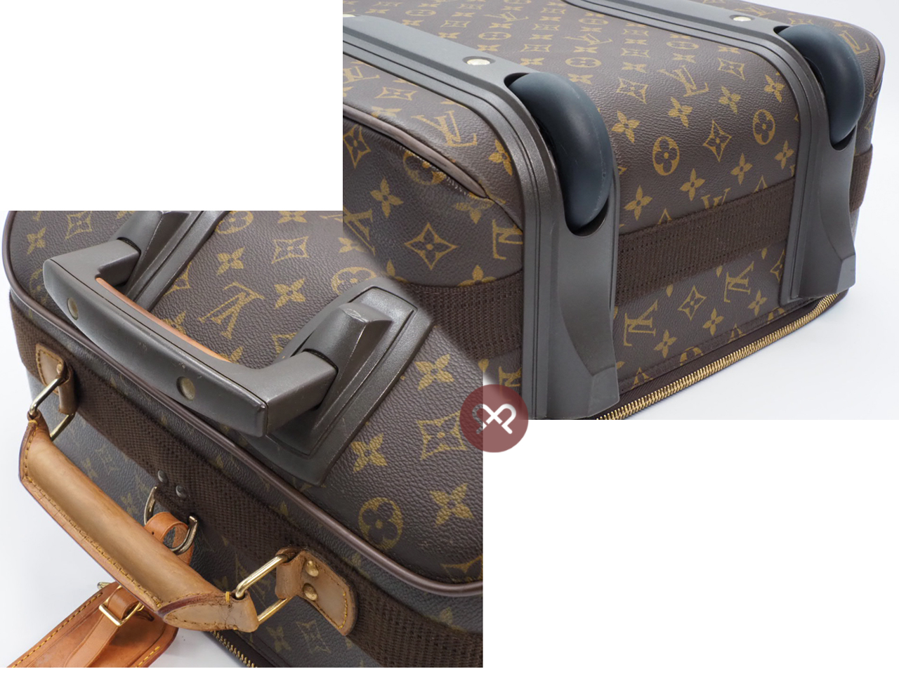 Louis Vuitton M23250 Monogram Canvas Pegase 55cm Cabin Suitcase Trolley Luggage Bag (SP0989) - Image 7