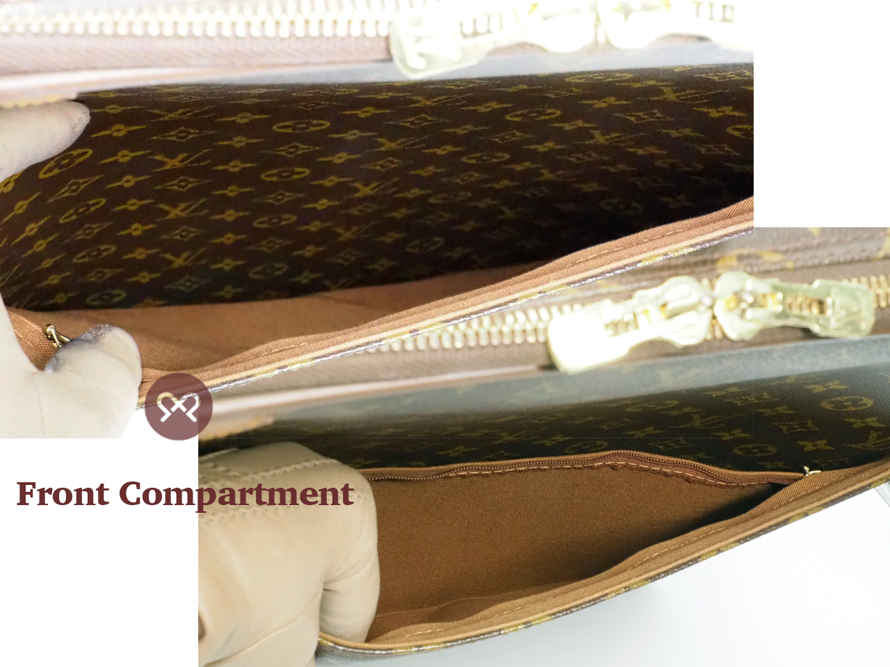Louis Vuitton M23250 Monogram Canvas Pegase 55cm Cabin Suitcase Trolley Luggage Bag (SP0989) - Image 9
