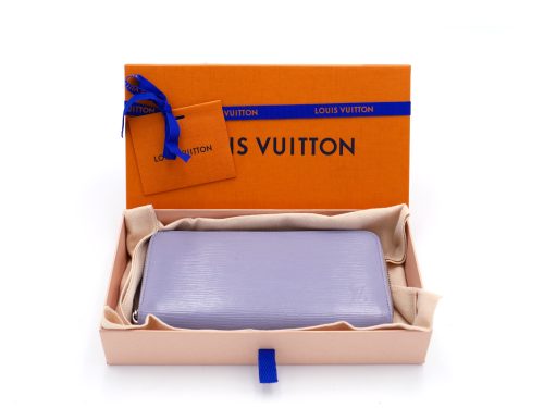 Louis Vuitton Lilac Epi Leather Zippy Wallet (CA1122)