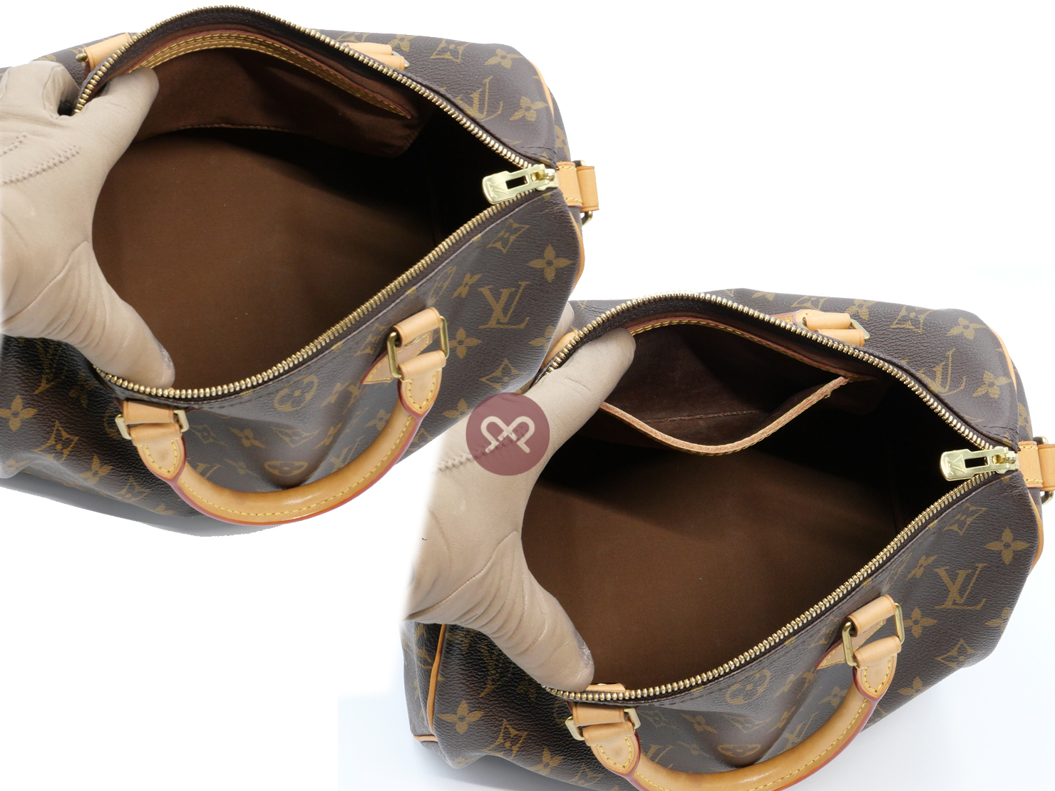 Louis Vuitton M40391 Monogram Canvas 30 Speedy Bandouliere 2-Way Bag (DU0111) - Image 9