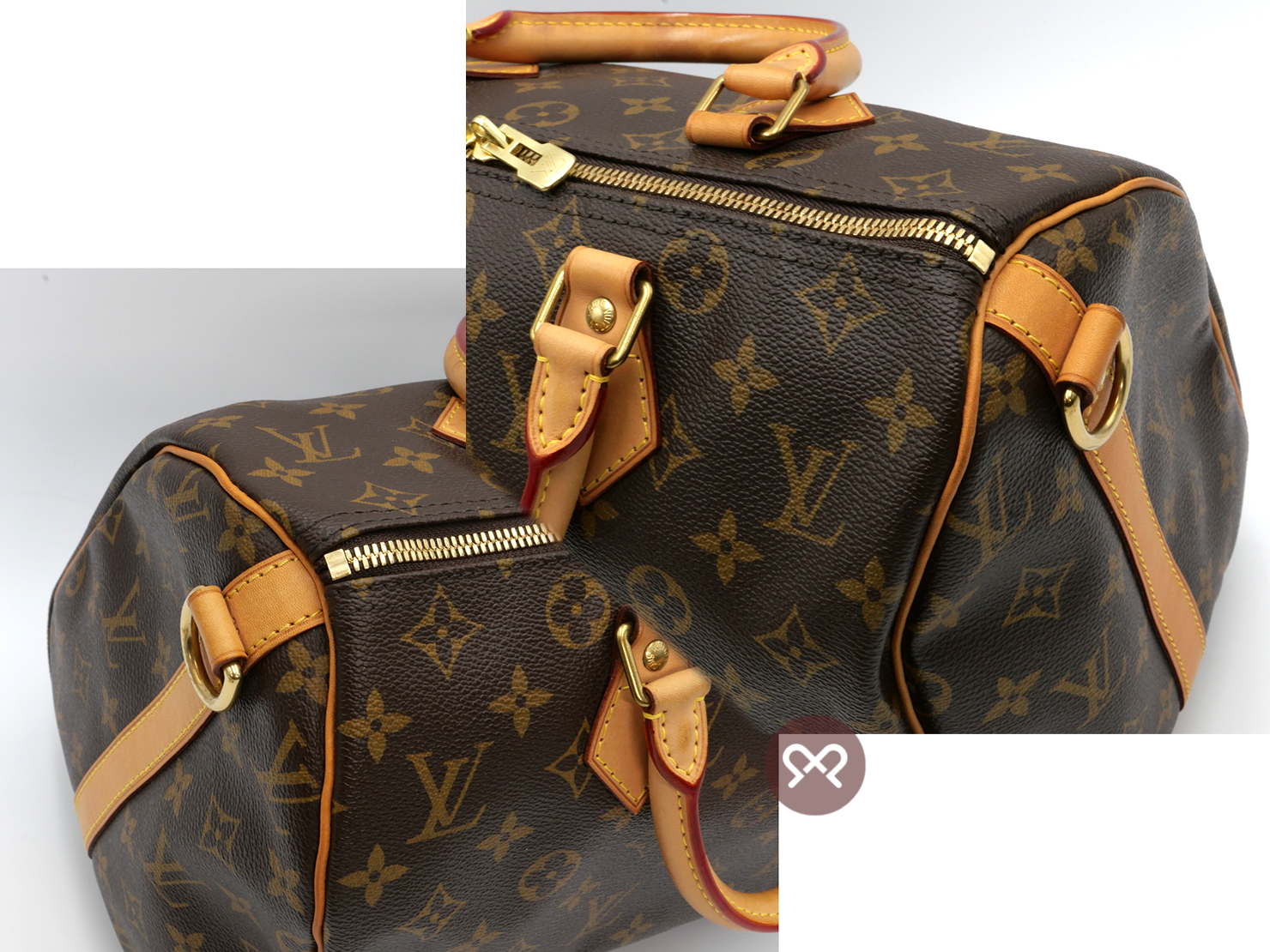 Louis Vuitton M40391 Monogram Canvas 30 Speedy Bandouliere 2-Way Bag (DU0111) - Image 6