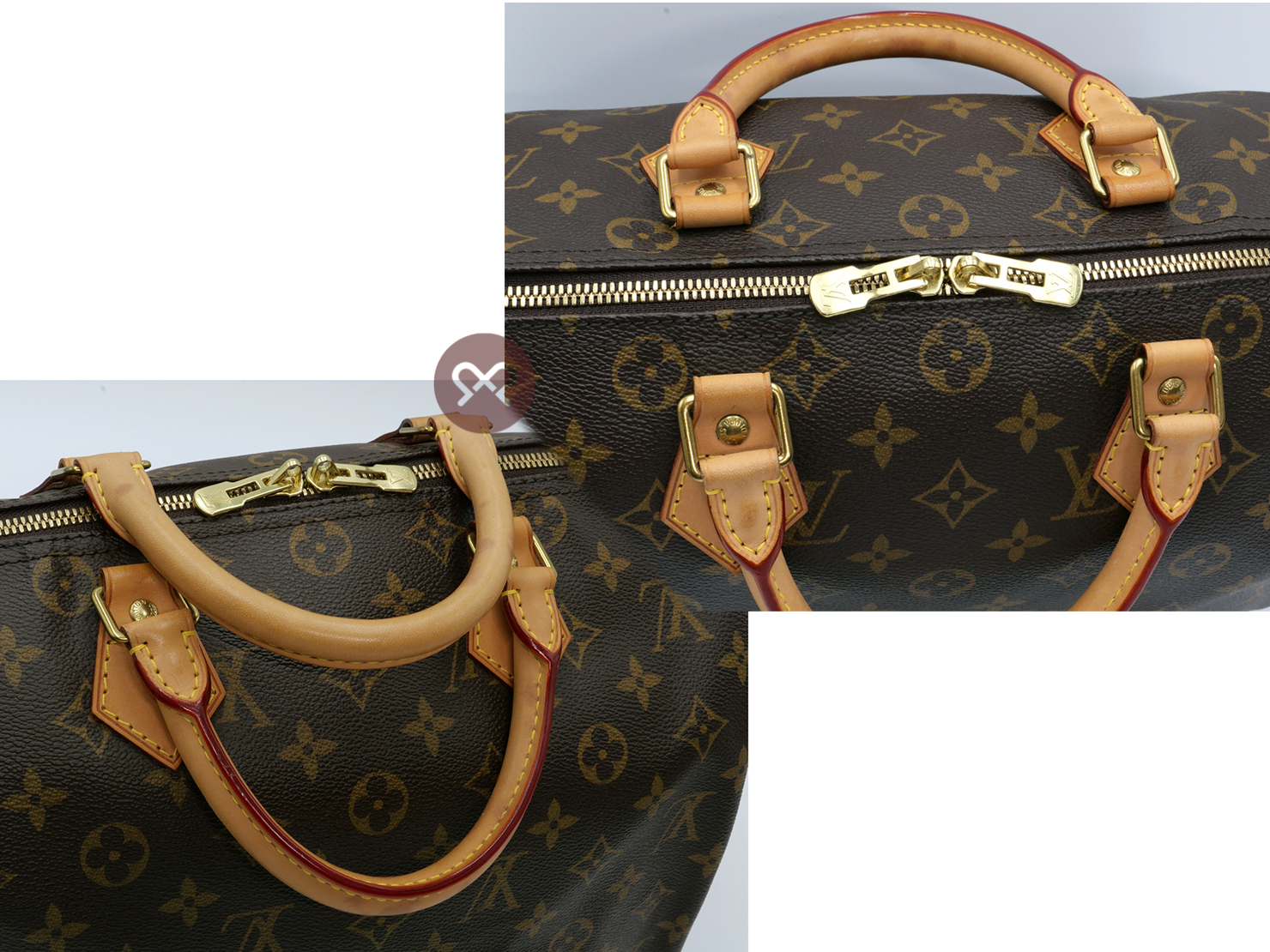 Louis Vuitton M40391 Monogram Canvas 30 Speedy Bandouliere 2-Way Bag (DU0111) - Image 5