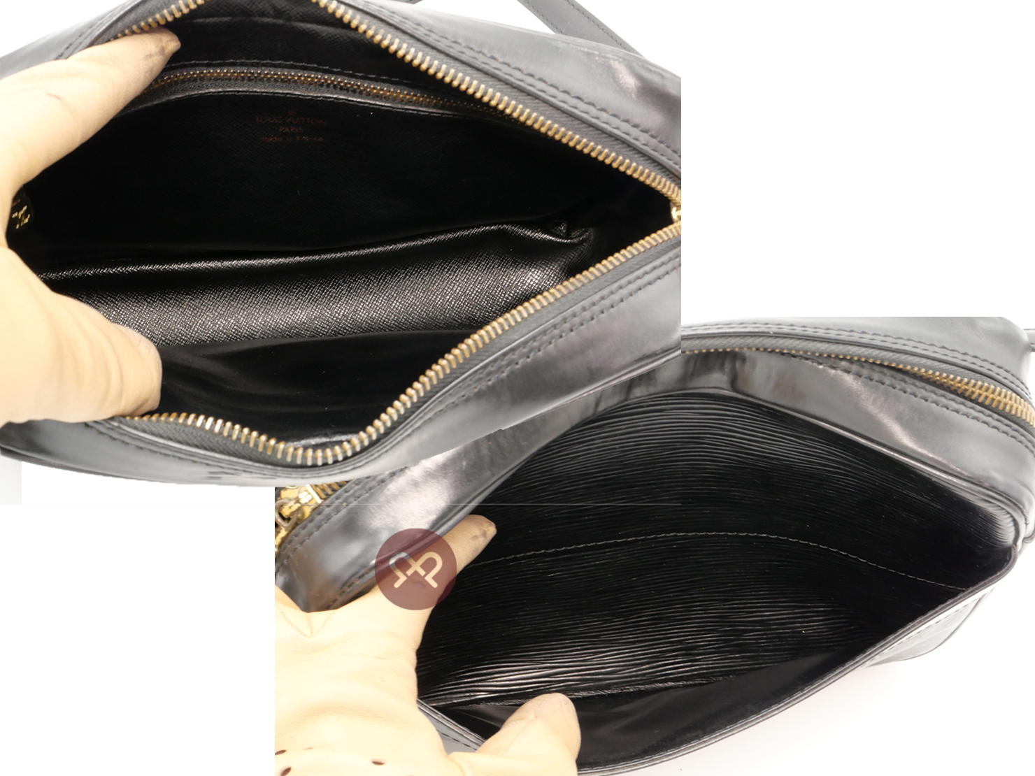 Louis Vuitton Epi Black Trocadero 27 Shoulder/ Crossbody Bag (MI1903) - Image 7