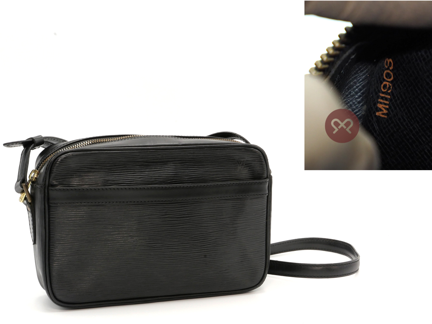 Louis Vuitton Epi Black Trocadero 27 Shoulder/ Crossbody Bag (MI1903) - Image 2