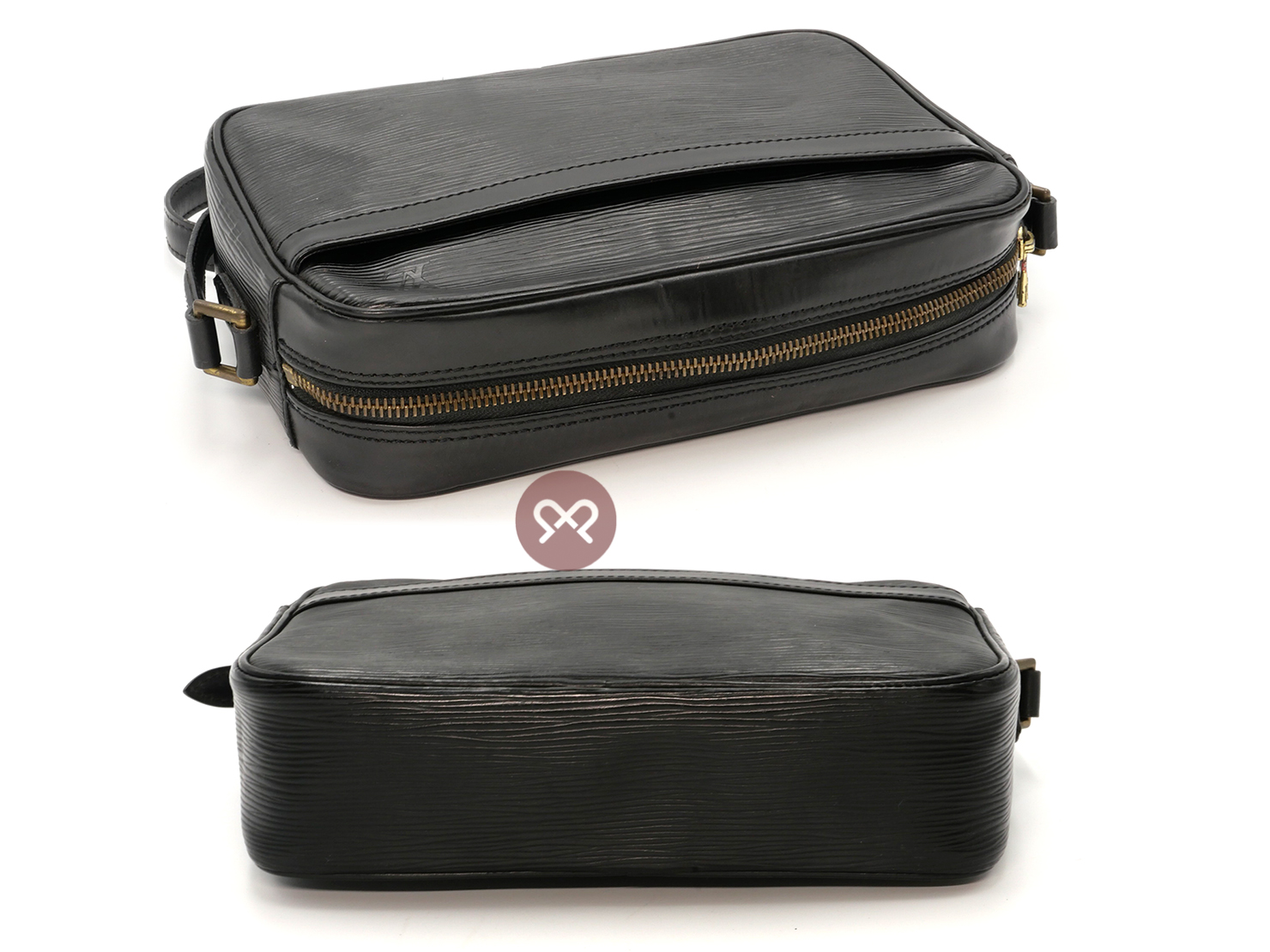 Louis Vuitton Epi Black Trocadero 27 Shoulder/ Crossbody Bag (MI1903) - Image 3