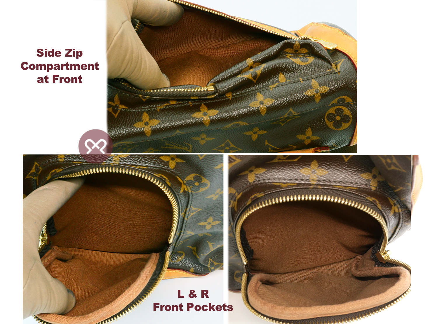Louis Vuitton M40107 Sac A Dos Bosphore Backpack (FL2058) - Image 11