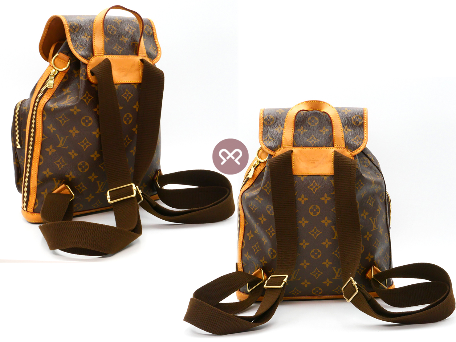 Louis Vuitton M40107 Sac A Dos Bosphore Backpack (FL2058) - Image 3