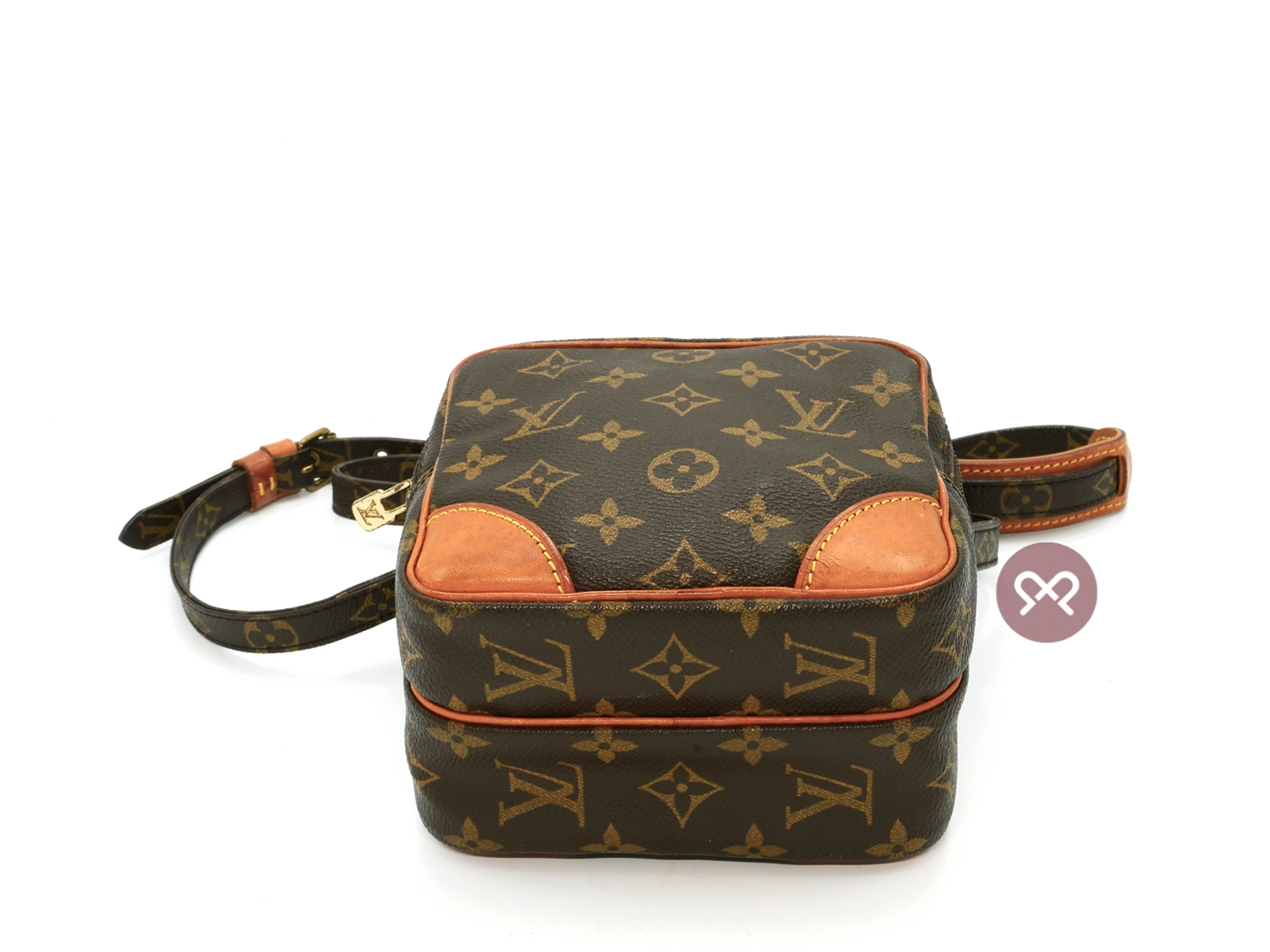 Louis Vuitton M45236 Monogram Canvas Amazone 22cm Large Crossbody Bag (TH8909) - Image 4
